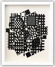 Victor Vasarely- Heliogravure Print "Untitled"