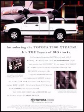 1995 Toyota T100 Truck Vintage Advertisement Print Art Car Ad J62