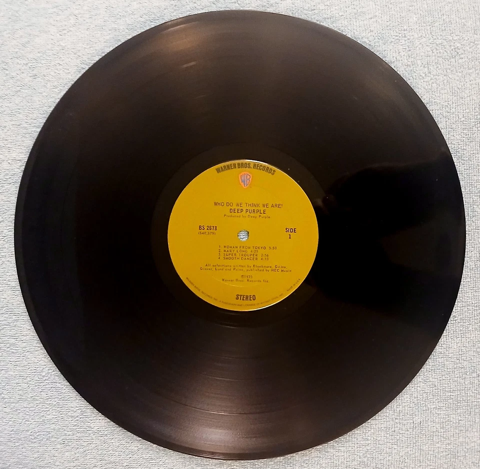1973 Deep Purple - Who Do We Think We Are - Warner BS 2678 w/Lyrics 12" LP NM- - Image 4 of 4