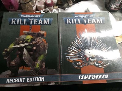 Games Workshop Warhammer 40k Kill Team Compendium Book Slightly Used