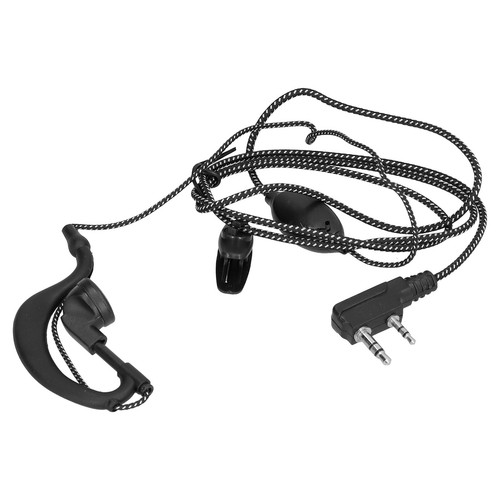 Słuchawki Walkie Talkie z grubym sznurkiem pleciony drut zatyczka do uszu do BF- CB - Zdjęcie 17 z 22