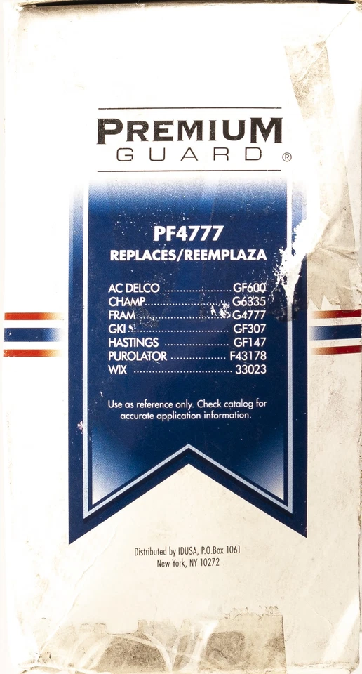 PremiumGuard Replacement Diesel Fuel Filter Nissan Infiniti Isuzu Part ID PF4777 Foto 3 de 3