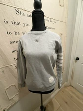 Thom Browne 4-Bar Sweatshirt Grey