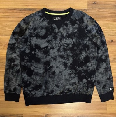 Neff Simpsons Skull Tie Dye Crewneck Sweatshirt Mens Medium Grunge Streetwear