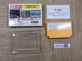 UF4010 NAKAJIMA SATORU F1 HERO Boxed Nintendo Famicom NES Japan