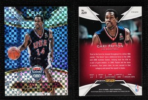 2014-15 Panini Select Courtside Silver Prizm Gary Payton #229 HOF