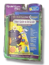 Quantum Pad Smart Guide to 3rd Grade - Book & Cartridge Learning System New