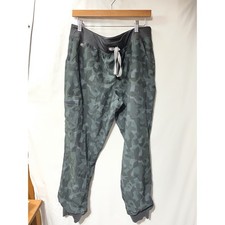 FIGS Technical Collection Cargo Jogger Pants Mens XL Camo Recycled Polyester