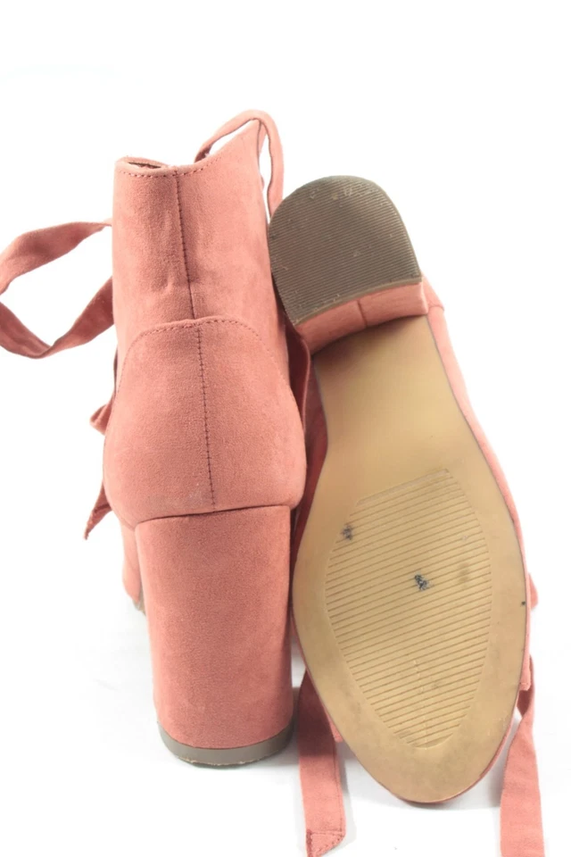 JUSTFAB Bottines à lacets Dames Bottines T EU 37 rose style décontracté - Photo 2/4