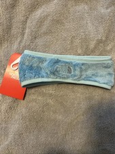 Fabrycznie nowa z metką The North Face Dziewczęca Denali Polarowa Opaska na głowę Rozmiar Młodzież Mały Wiatrak Niebieski