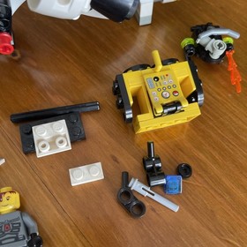 LEGO 5971 Space Police III Gold Heist (2009) Incomplete For Parts Only