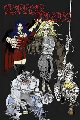 Horror Heroes by Darrell Albert (English) Paperback Book