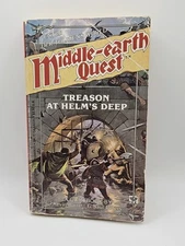 Middle-Earth Quest TREASON AT HELM'S DEEP  - 1988 1st Edition - Barrett/Peters