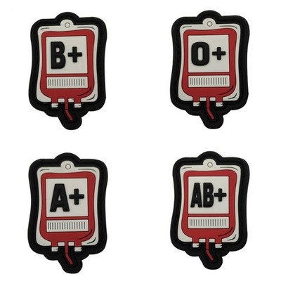 Trendy Blood Bag Style Patches Reusable Bag Accesories Adds Fun To Your Backpack