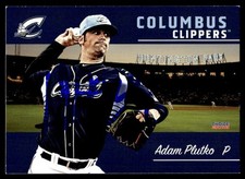 2018 Choice Baseball Adam Plutko Columbus Clippers #25 Signed
