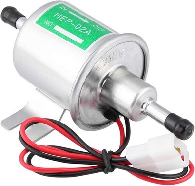 12V Universal Kraftstoffpumpe Benzinpumpe Benzin HEP-02A für Boot Auto 8mm DHL