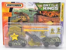 Matchbox Superfast Battle Kings Jungle Defense Humvee. Twin Pack