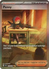 pokemon penny card Pokemon TCG Scarlet and Violet Penny # 252 Foil Full Art — Collectible  Craze America