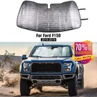 Windshield Sunshade Car Front Window Sun Shade Foldable Sun Visor for Ford F150