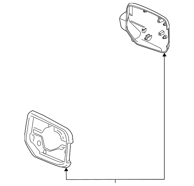 Genuine Honda Mirror Housing 76255-SZA-Y01ZE