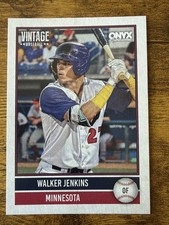 WALKER JENKINS 2026 Onyx Vintage BASE CARD #OV-WAJE Twins