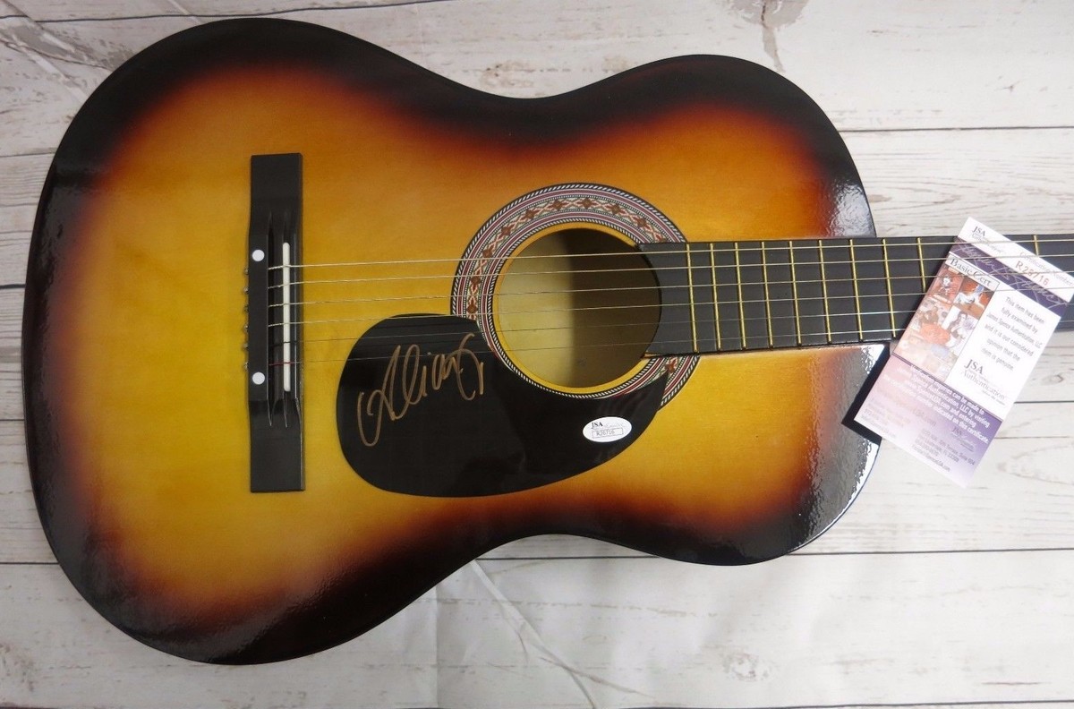Alessia Cara Signed Acoustic Guitar **Wild Things** JSA