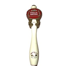 STELLA ARTIOS Imported From Belgium Draft Beer Tap Handle Anno 1366 11.5?
