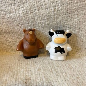 John Deere Tomy Ertl Farm Animals Figures replacement Horse Cow