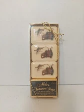 Vtg New Sealed ALDA’S Forever Soap French Milled /  Fishing 3 oz Box Of 3