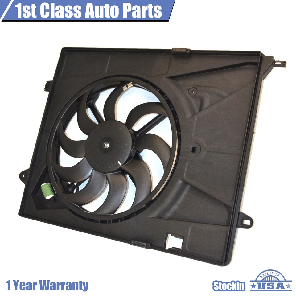 Conjunto de ventilador de refrigeración del radiador del motor para Chevrolet Trax 2014-2018 1,4 L 4 cilindros Foto 2 de 4