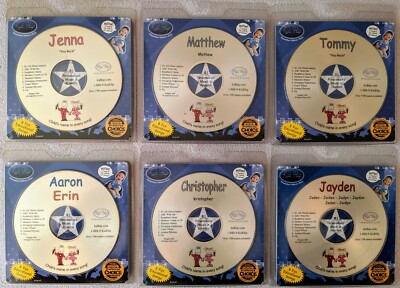 Your Childs Name in Songs Personalized Cd - LOTS OF NAMES TO CHOOSE FROM kid hip