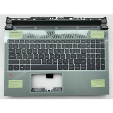New Palmrest Upper Case US RGB Backlit Keyboard For Dell G15 5510 5511 04CKKP