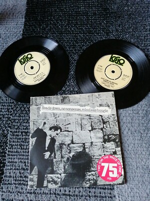 HEADS DOWN, NO NONSENSE, MINDLESS BOOGIE.. DOUBLE 7''