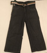 Rocawear 4T Boys Jean Pants With Multi Color Belt