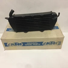 KTM 250 EXC MX  1986 Engine Radiator Left Side Original O.E.M