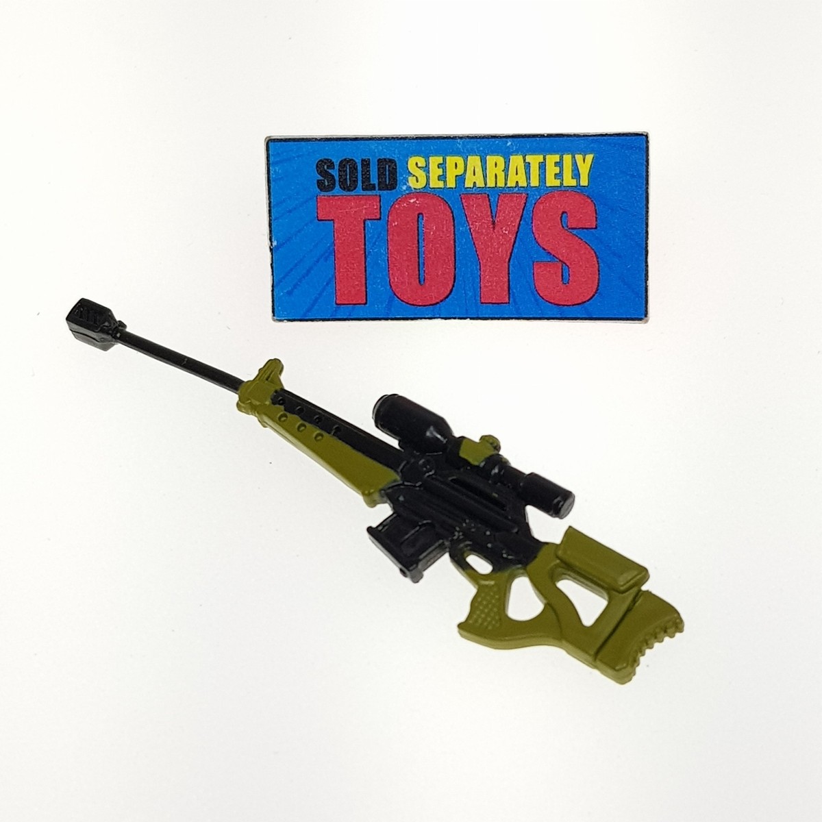 GI Joe Zartan v19 SNIPER RIFLE 2010 original Resolute weapon