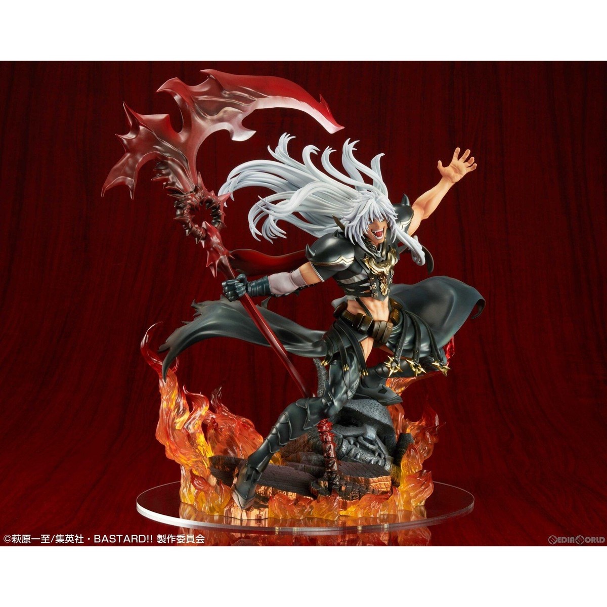 BASTARD!! Heavy Metal Dark Fantasy DARK SCHNEIDER 1/7 PVC Figure