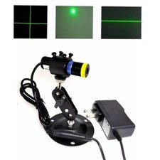 520nm 10mw/30mw/50mw/80mw Green Dot/Line/Cross Laser Diode Module Power Holder