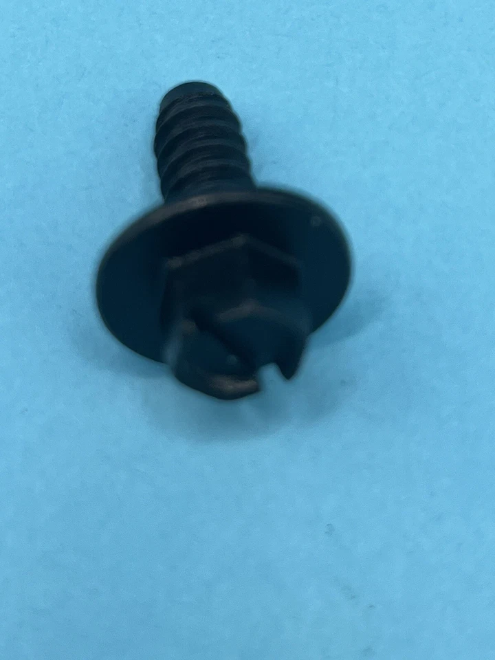 (Paquete de 4) Tornillos especiales de cabeza hexagonal ranurados para matrícula para Ford Lincoln Merc Foto 4 de 4