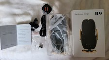Wireless Automatic Clamping Smart Sensor Car Phone Holder Charger Mount Clip
