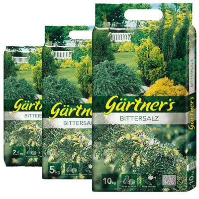 Gärtner's Bittersalz 2,5kg/5kg/10kg Tannendünger Blattdünger Gartendünger Hecken