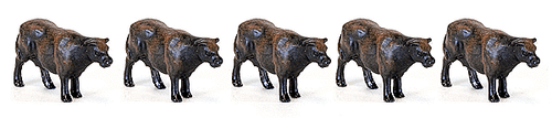Walthers SceneMaster HO 949-6050 Beef Cattle (16) HO Scale 1:87 - Picture 3 of 3