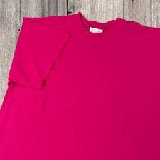 Vintage 80s 90s Brindar T Shirt XL Womens Pink Single Stitched Made in USA