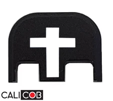 Laser Engraved Rear Slide Cover Back Plate Cross for Glock Gen 1-5