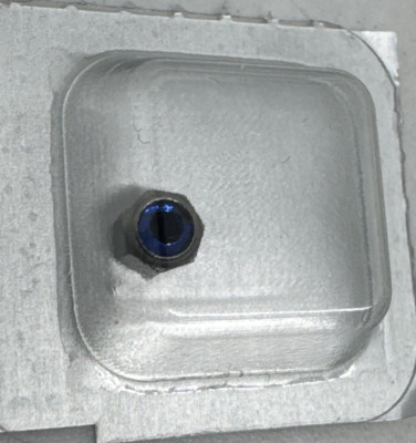 Cartier Santos VC070187 Originale Krone Cabochon D.4,5 mm In Blister 1567 1565..