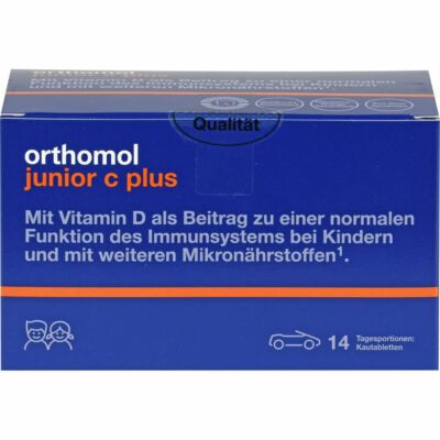 ORTHOMOL Junior C plus Kautabletten 14 St PZN10013245