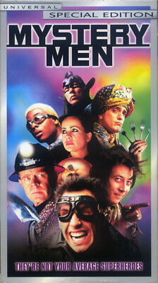 VHS + DVD Mystery Men (Special Edition) Ben Stiller, Greg Kinnear, TOM WAITS