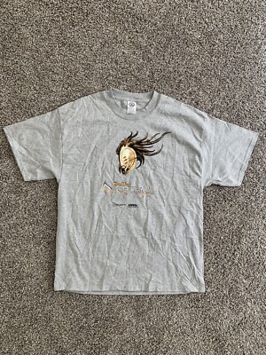 Vintage 2006 Delta Guild Wars Nightfall Promo NCSOFT T-shirt XL Promo 2000s Y2K