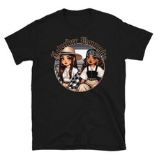 Camiseta unisex manga corta vintage lowrider oldies design old school cholas