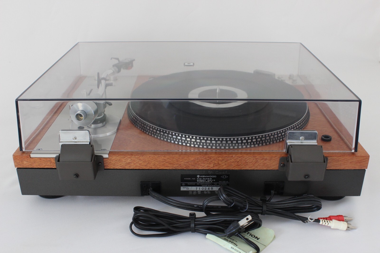Kenwood KD5066 Full Automatic Turntable w/New Real Wood Veneer